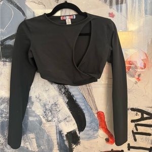 URBAN OUTFITTERS CROPPED LONG SLEEVE